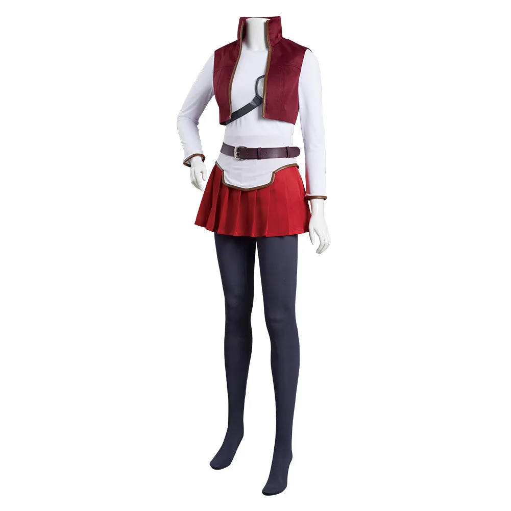 Sword Art Online the Movie: Progressive  Aria of a Starless Night - Asuna Yuuki  Outfits Cosplay Costume Halloween Carnival Suit