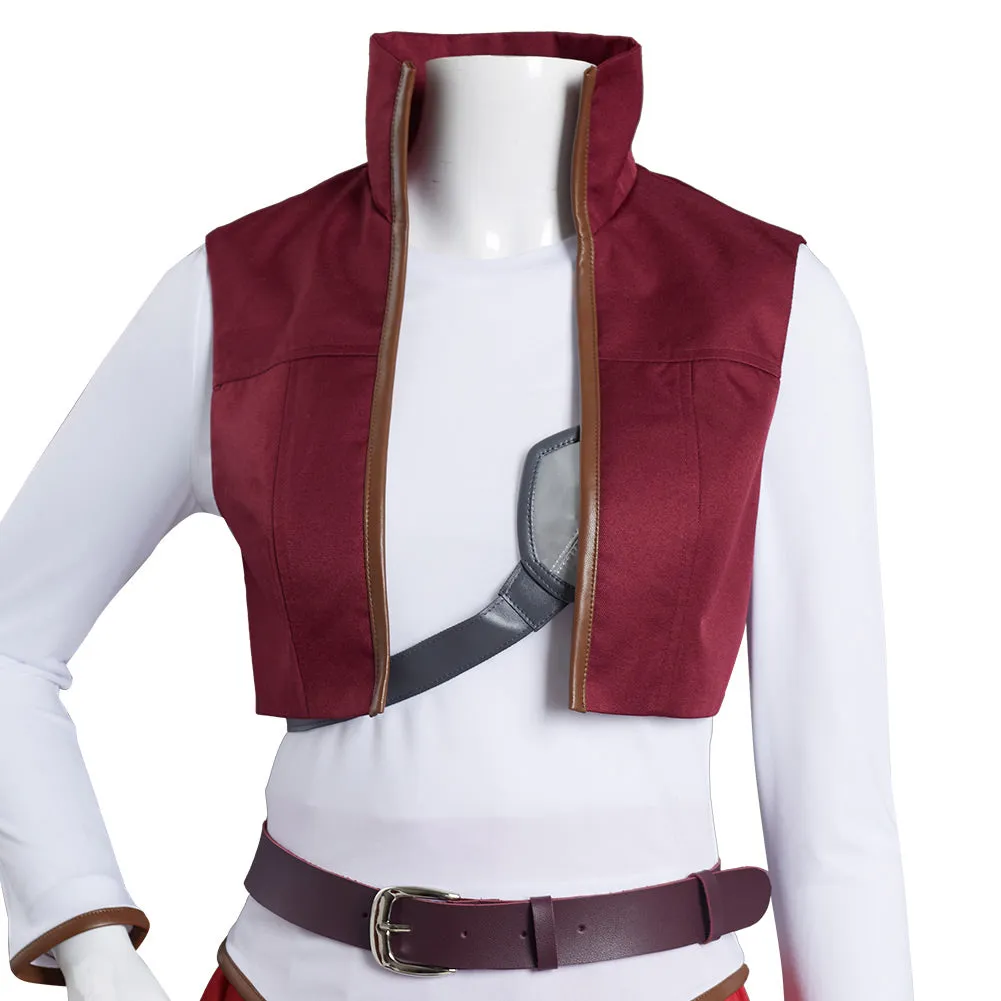Sword Art Online the Movie: Progressive  Aria of a Starless Night - Asuna Yuuki  Outfits Cosplay Costume Halloween Carnival Suit