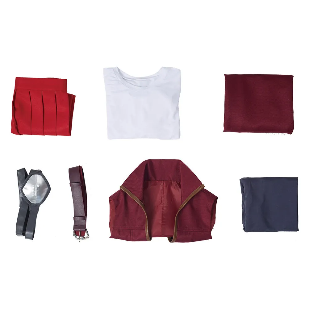 Sword Art Online the Movie: Progressive  Aria of a Starless Night - Asuna Yuuki  Outfits Cosplay Costume Halloween Carnival Suit