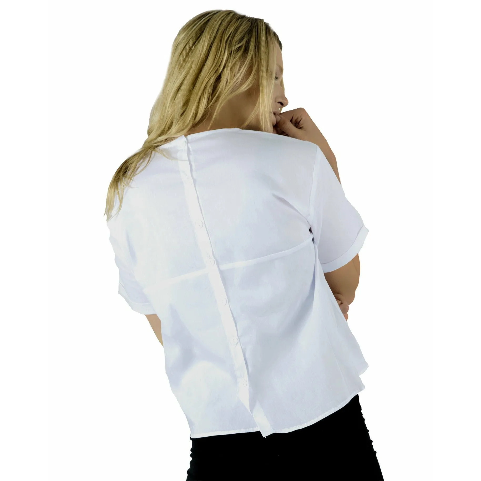 System Short Sleeve Blouse