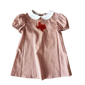 Texas A-Line Gingham Dress