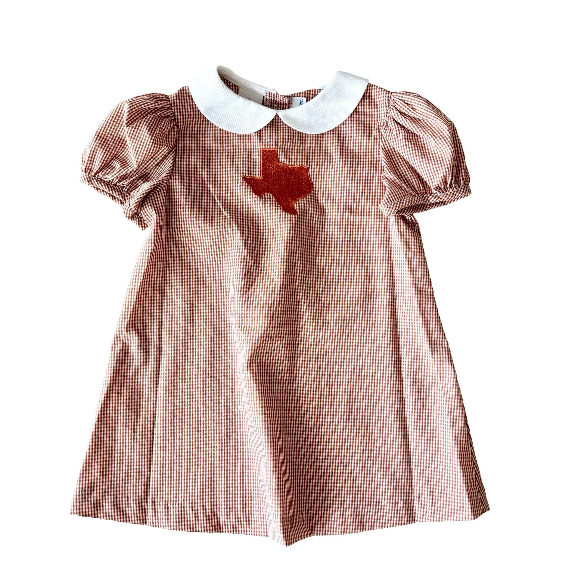 Texas A-Line Gingham Dress