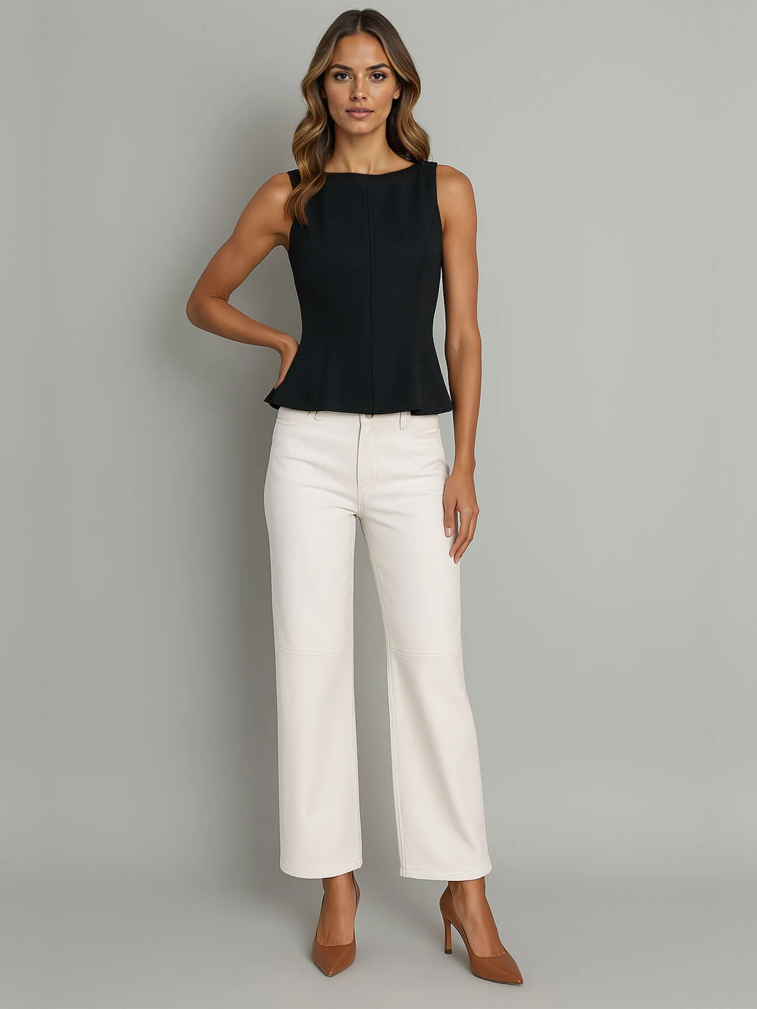 The Margot Peplum Top