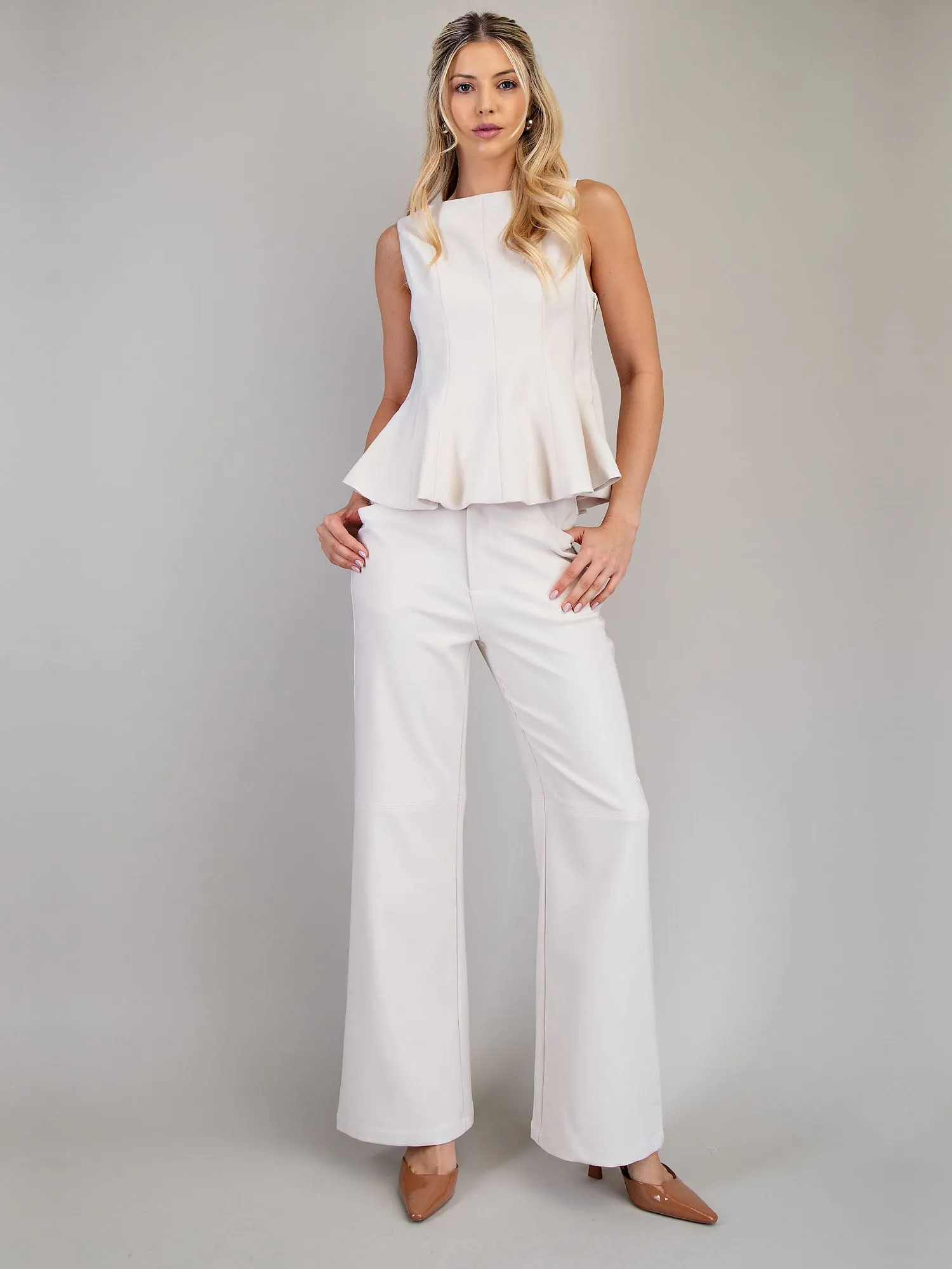 The Margot Peplum Top