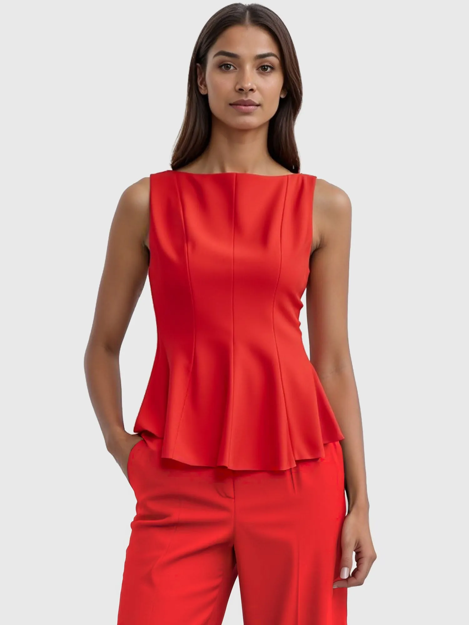 The Margot Peplum Top
