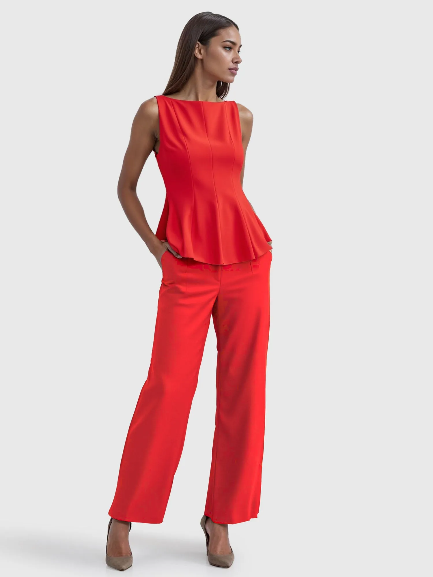 The Margot Peplum Top