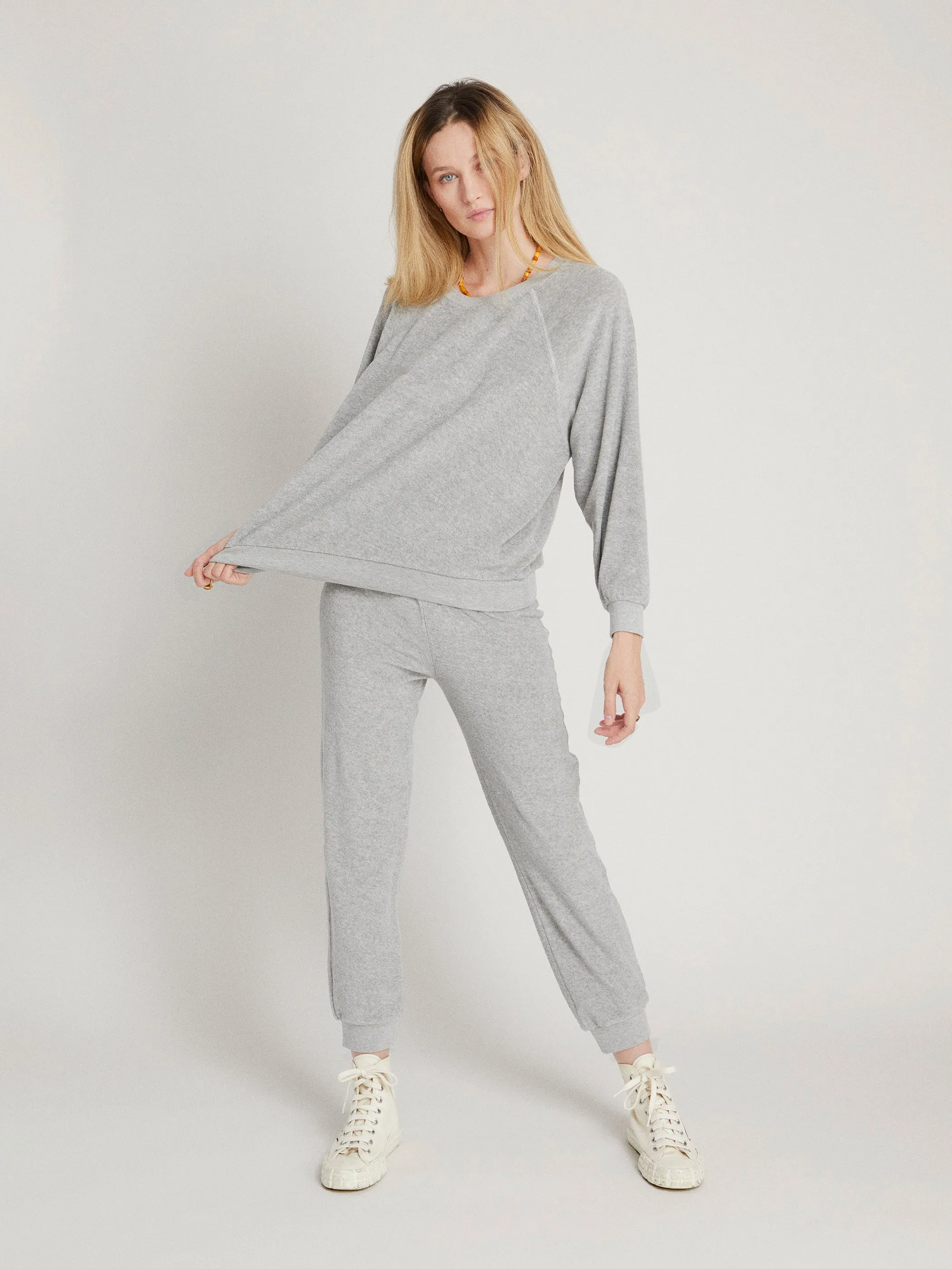The Tinos Slim Track Pants in Terry