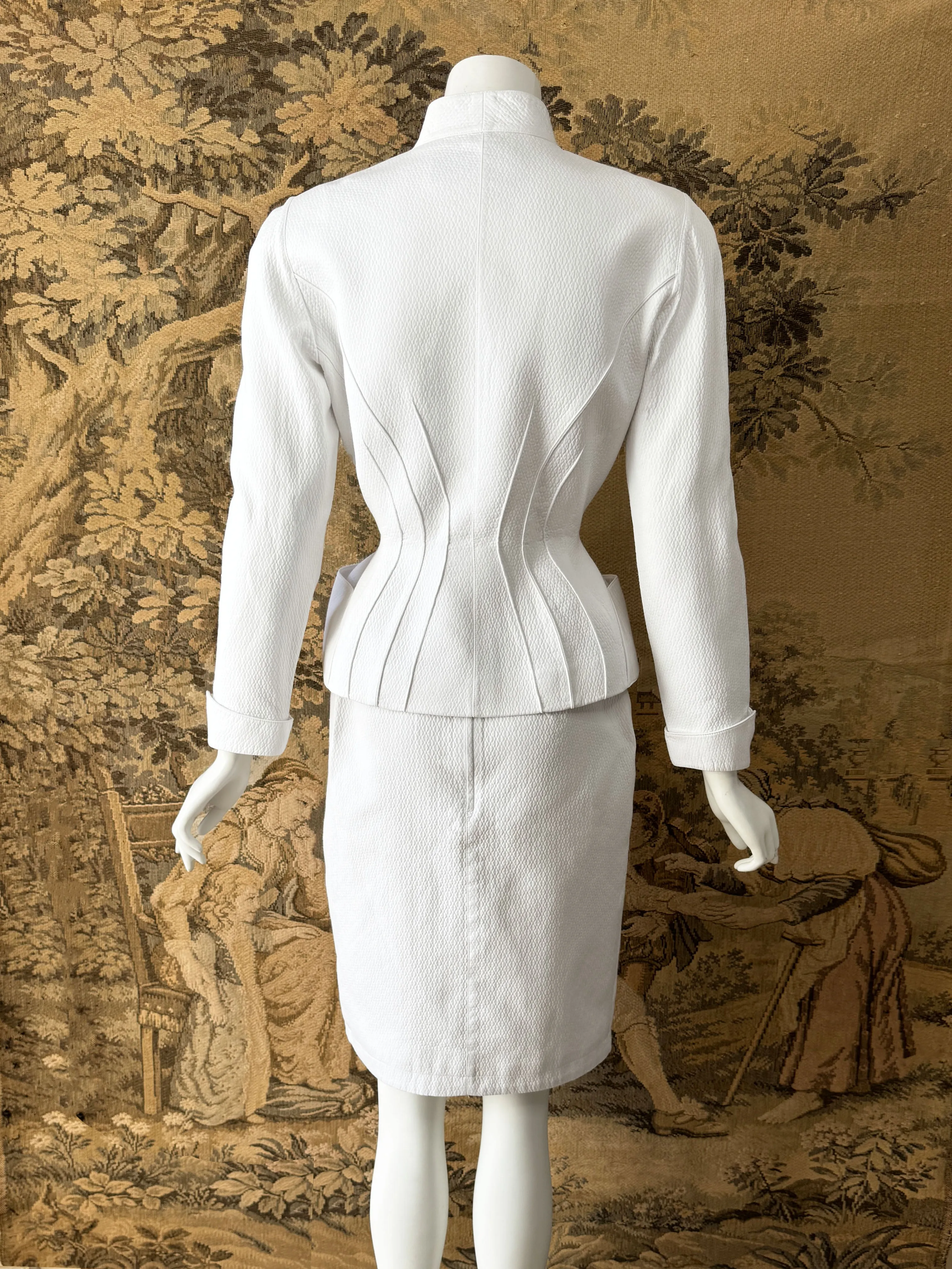 Thierry Mugler Spring 1996 Skirt Suit
