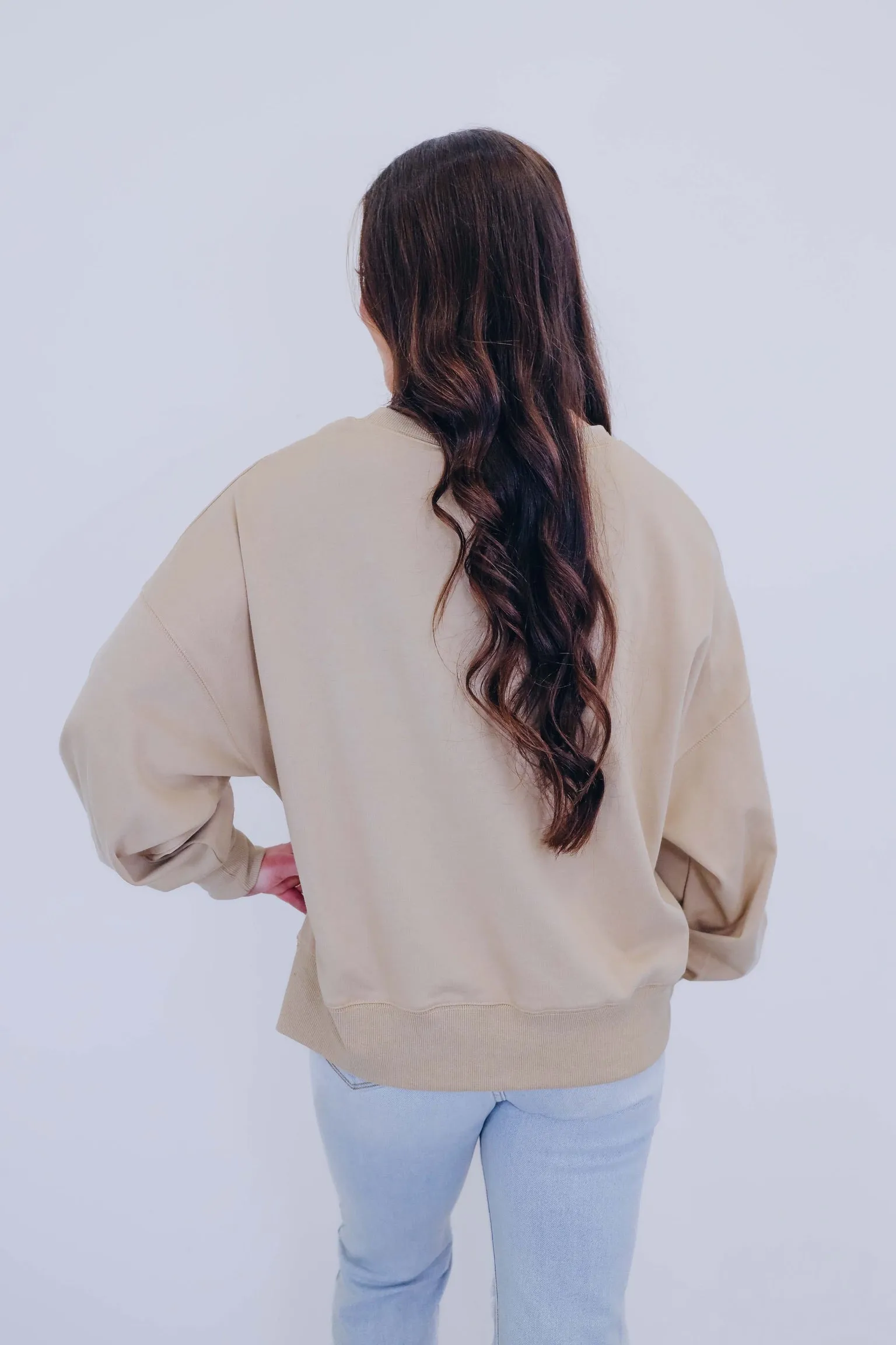 Tipsy Tini Sequin Sweatshirt - 2 Colors