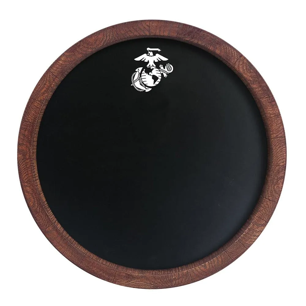 US Marine Corps: Modern - Chalkboard "Faux" Barrel Top Sign