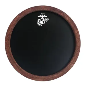 US Marine Corps: Modern - Chalkboard "Faux" Barrel Top Sign