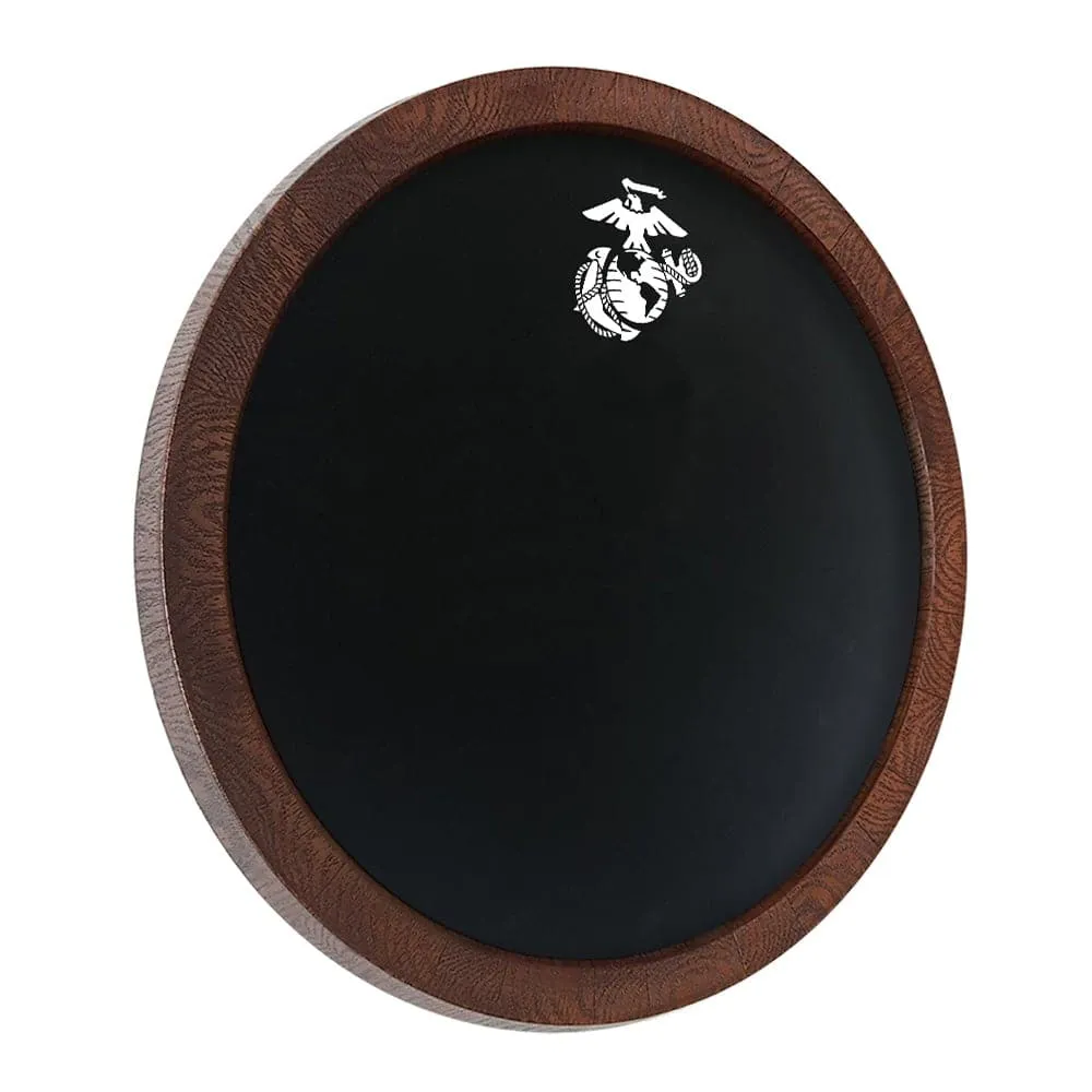 US Marine Corps: Modern - Chalkboard "Faux" Barrel Top Sign