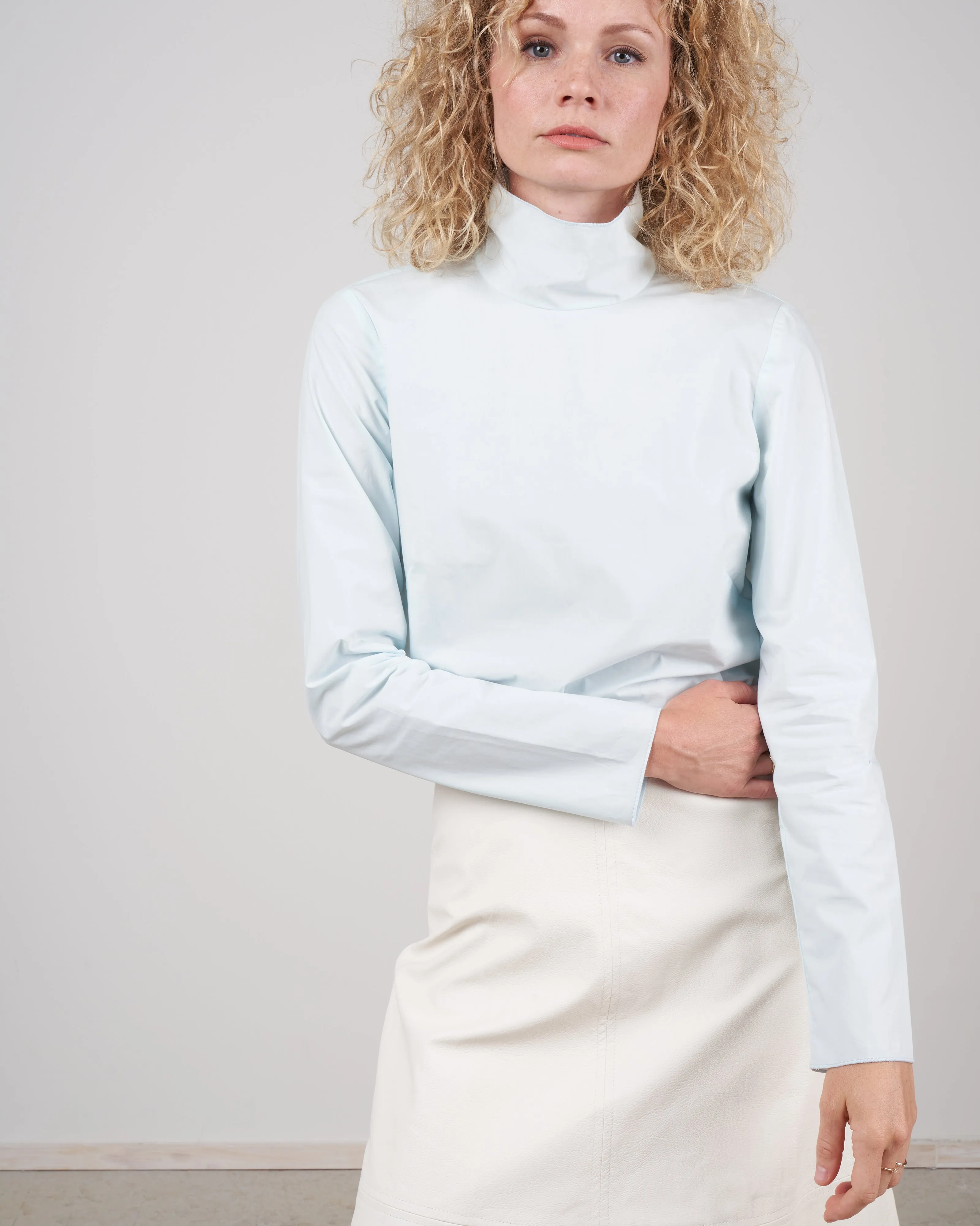 varda top - spa blue