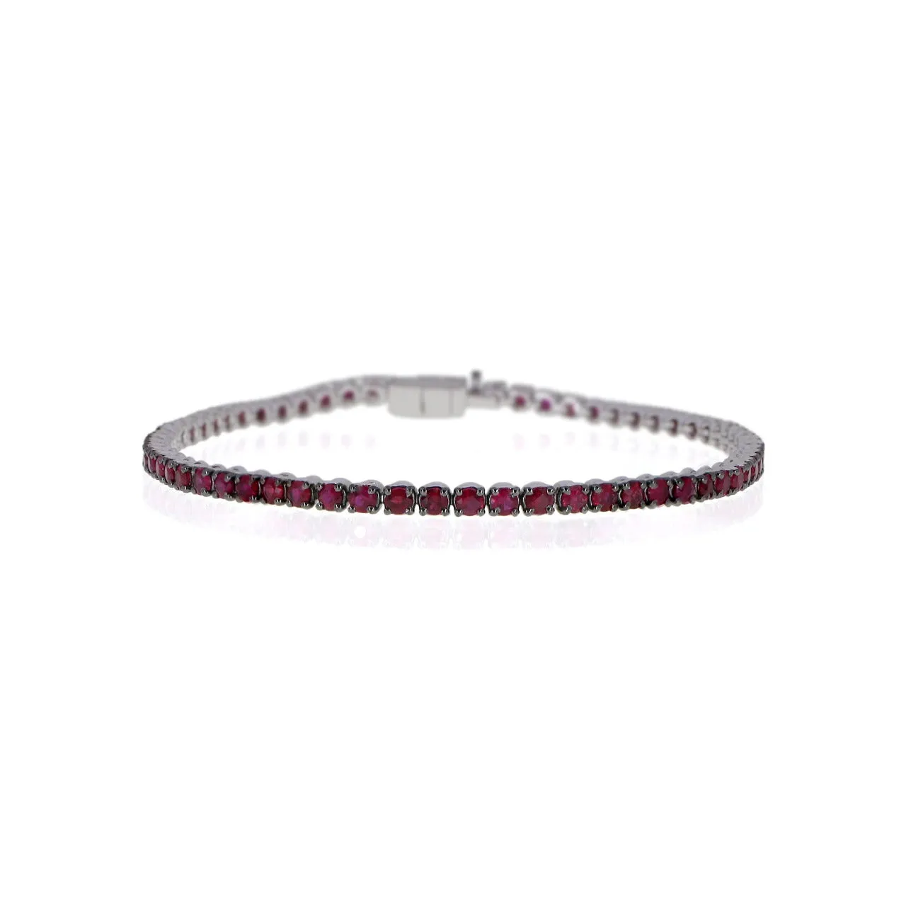 VENICE TENNIS BRACELET  -TSAVORITE
