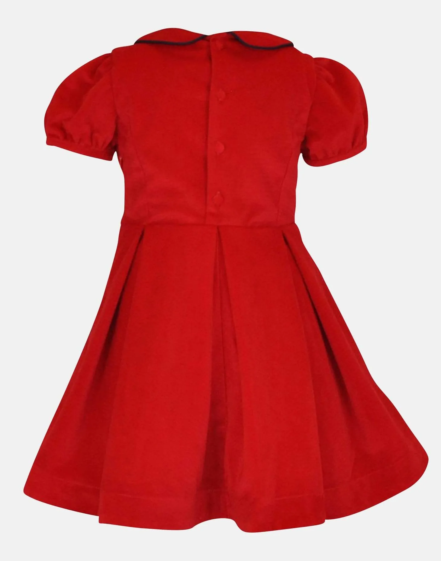 Victoria - Red velvet dress
