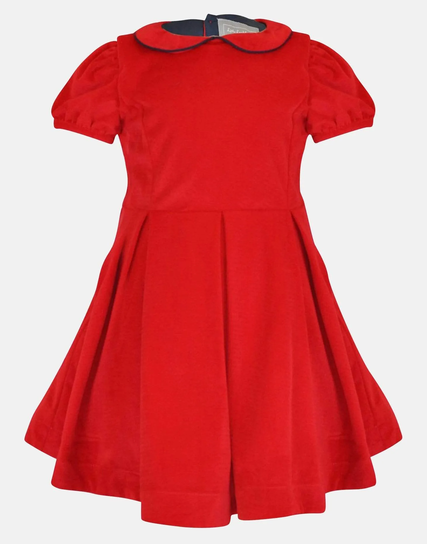 Victoria - Red velvet dress