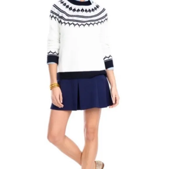 Vineyard Vines Ponte Nautical Navy Blue Skirt NWT Size XL