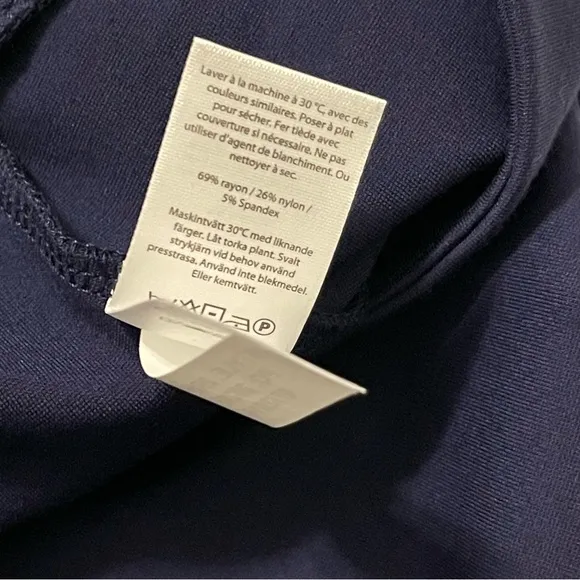 Vineyard Vines Ponte Nautical Navy Blue Skirt NWT Size XL