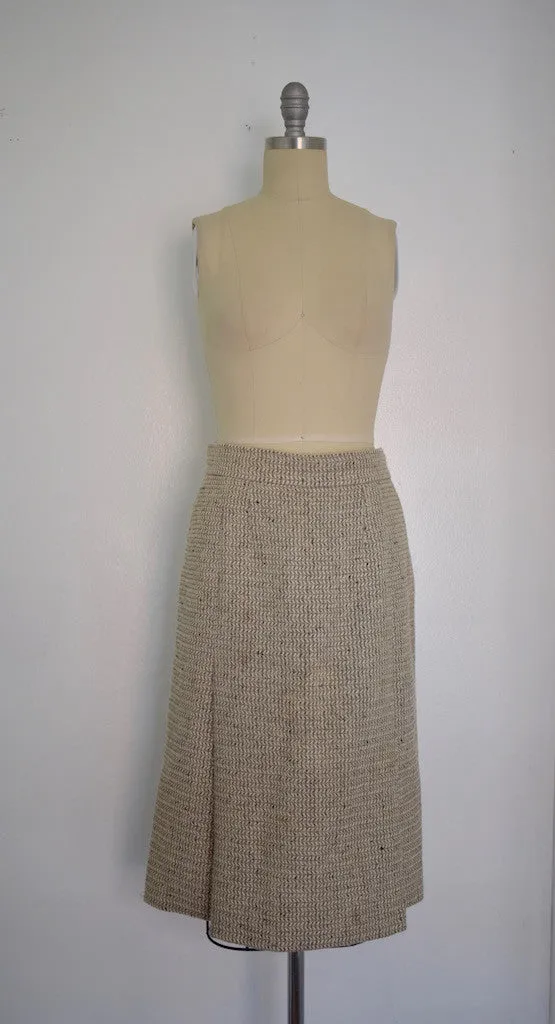 Vintage 1960s Christian Dior for Saks Fifth Avenue Wool Suit