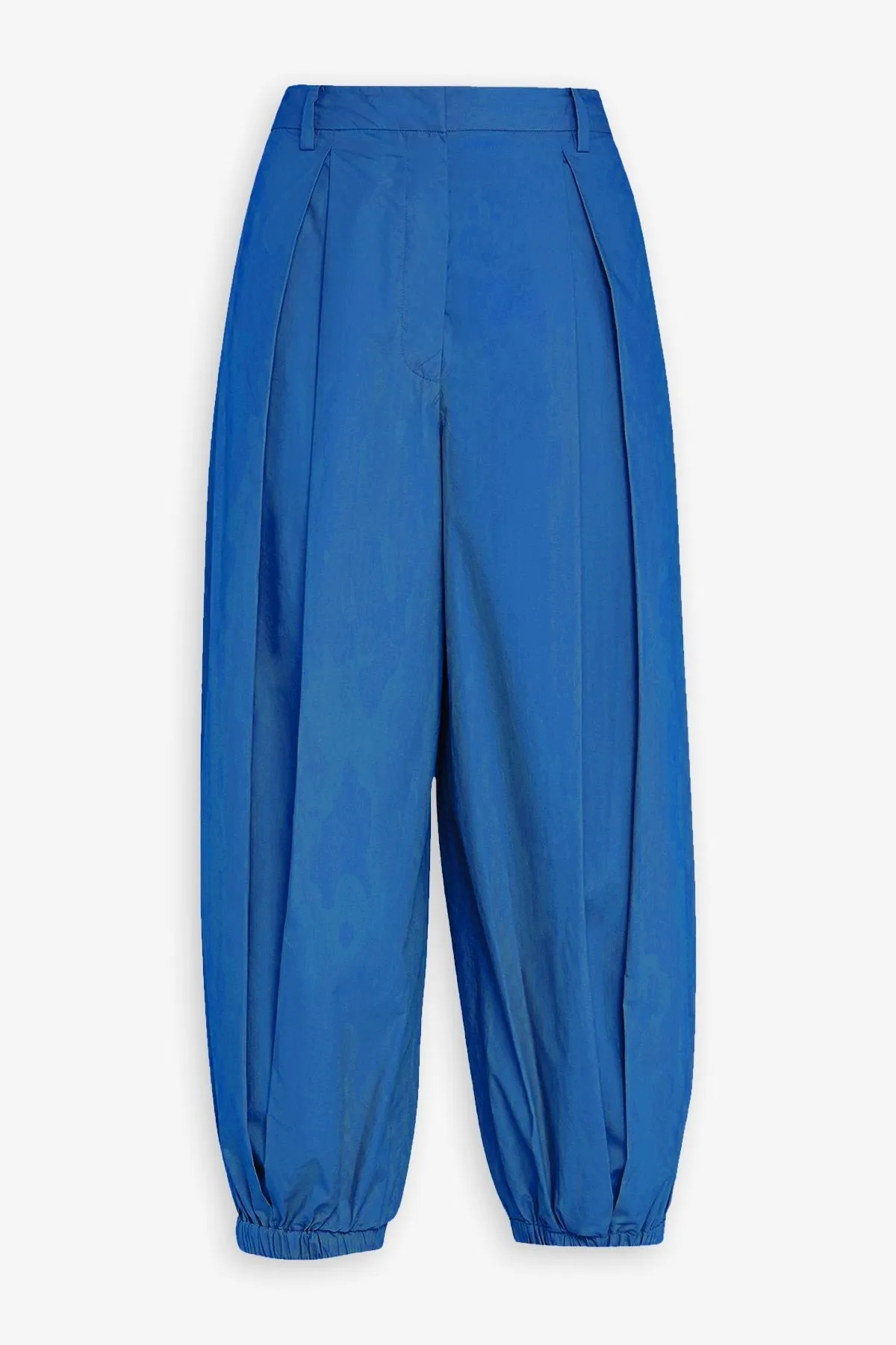 Vintage Cotton Pleated Balloon Pant in Serene Blue