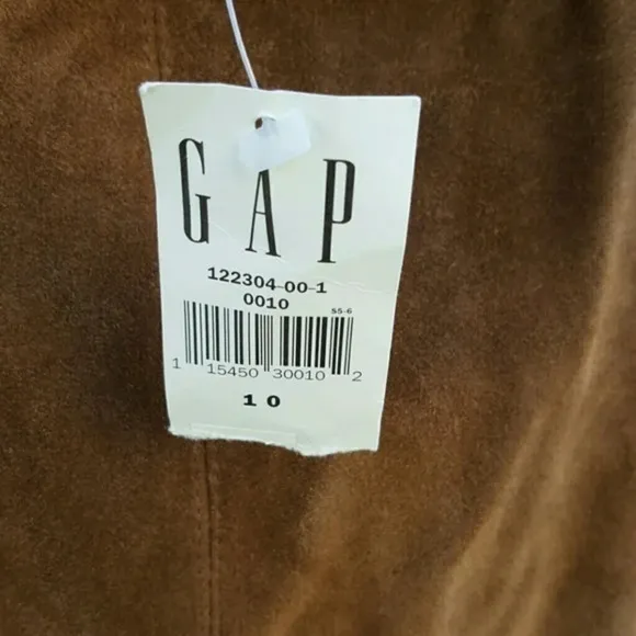 Vintage Gap suede skirt 10  sale ‎ NEW