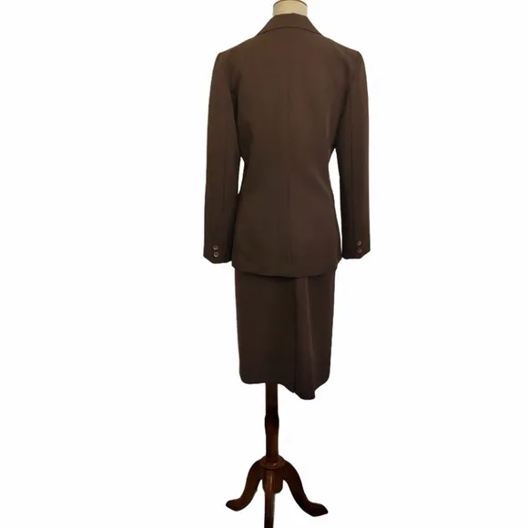 Vintage Panther Brand Career Blazer Skirt Suit