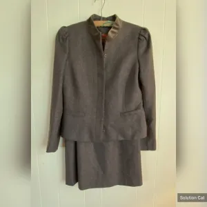 Vintage skirt suit by Forecaster of Boston