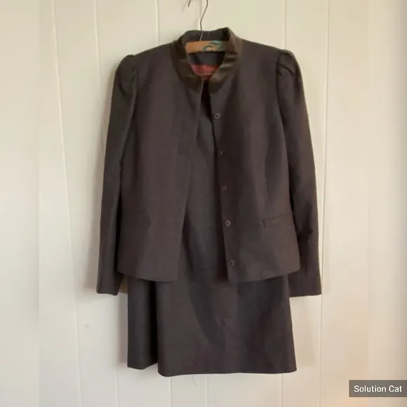Vintage skirt suit by Forecaster of Boston