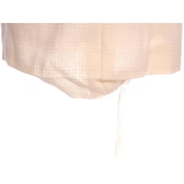 Vintage Suit Ivory Wool /Charcoal Trim Jablow 1950 Costume Damaged