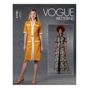 Vogue Pattern V1781 F5 (16-18-20-22-24)