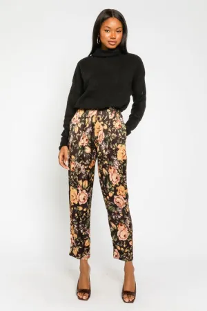 WEEKENDER FLORAL PRINT PANTS