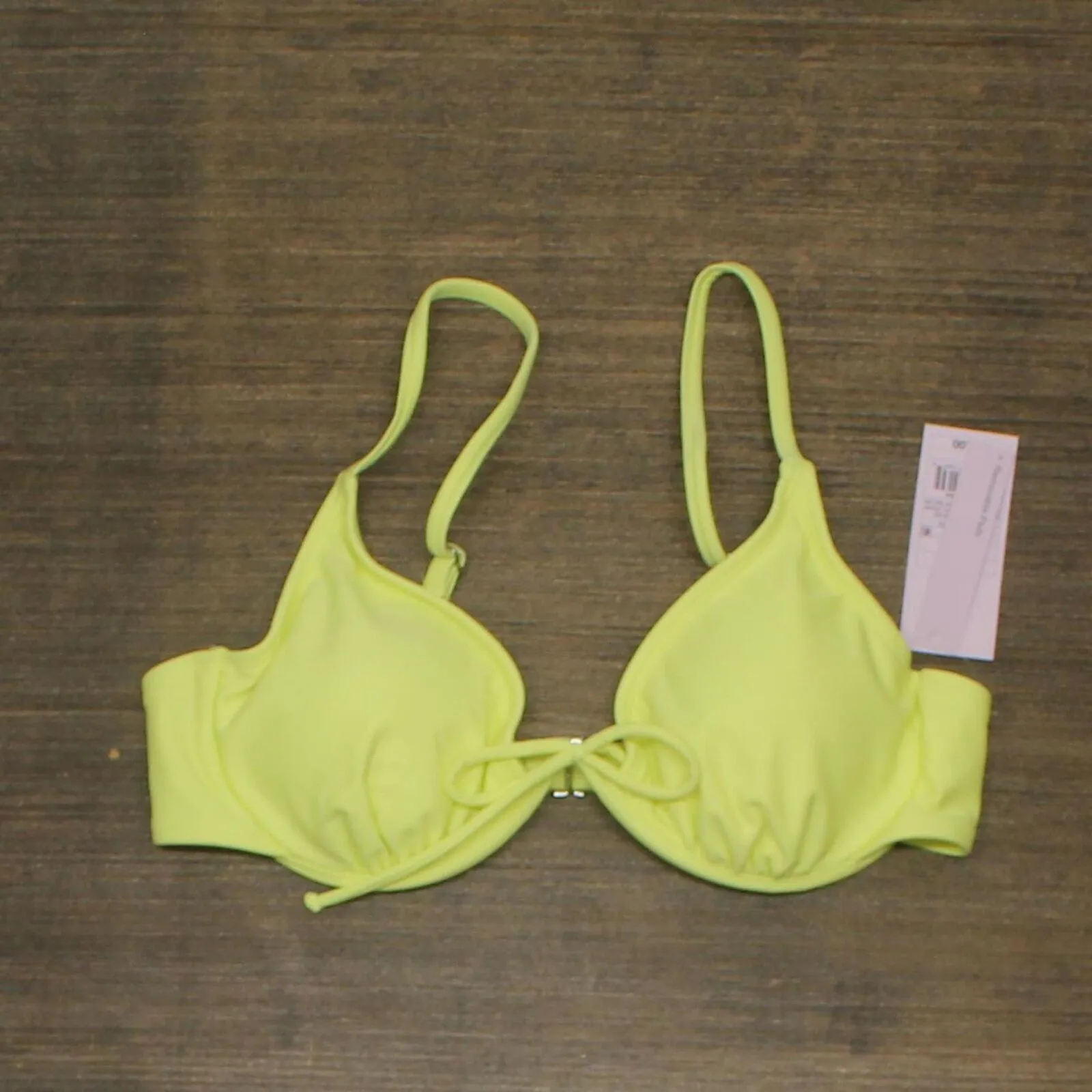 Wild Fable Womens Tie Detail Underwire Bikini Top PID-PR1772