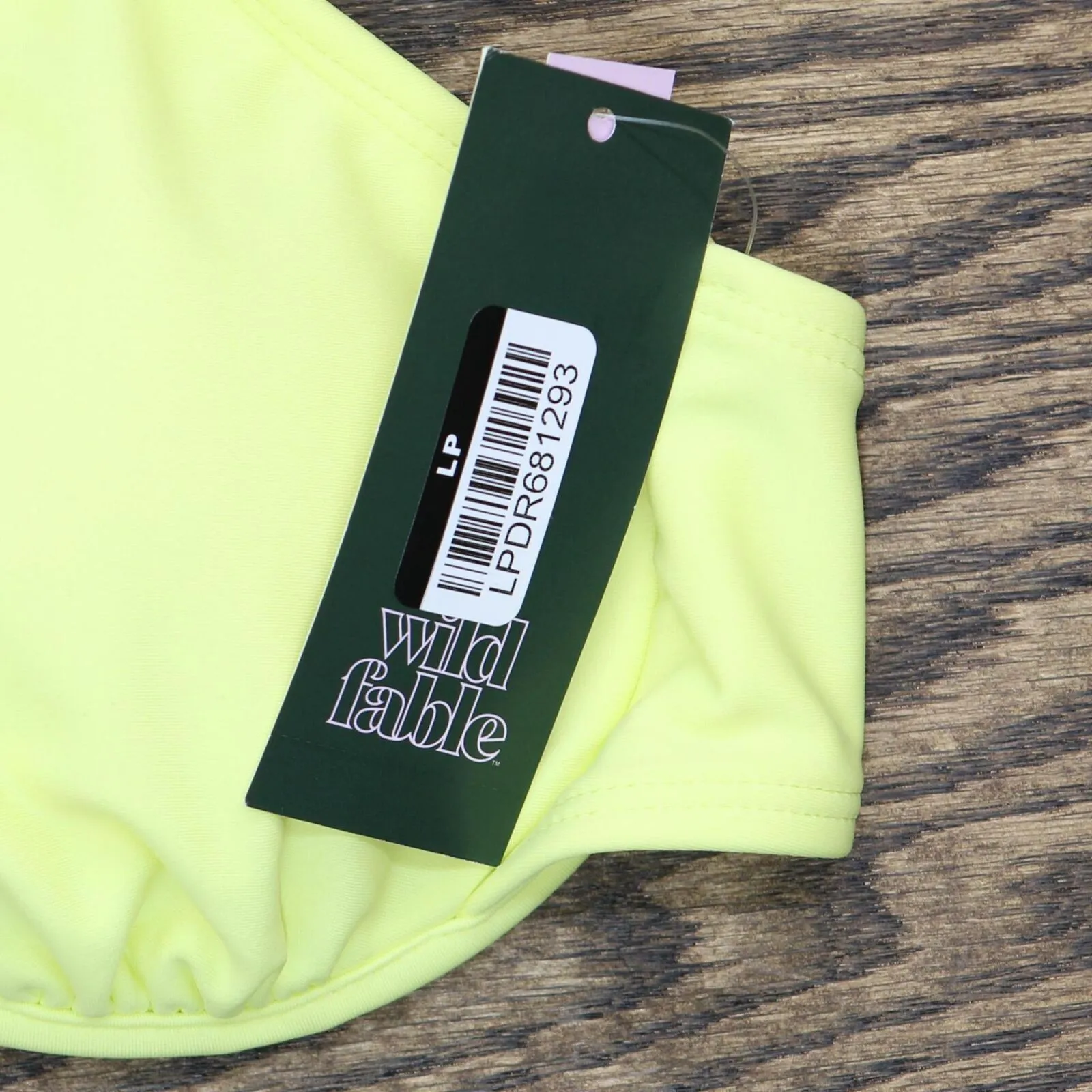 Wild Fable Womens Tie Detail Underwire Bikini Top PID-PR1772