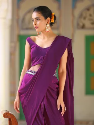 Wisteria Purple Blouse
