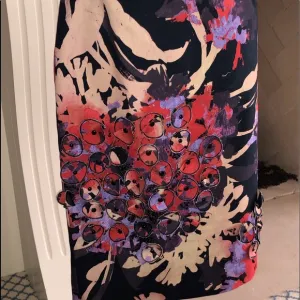 Worth Collection Cotton Blend Embellished Straight Skirt New Size 6