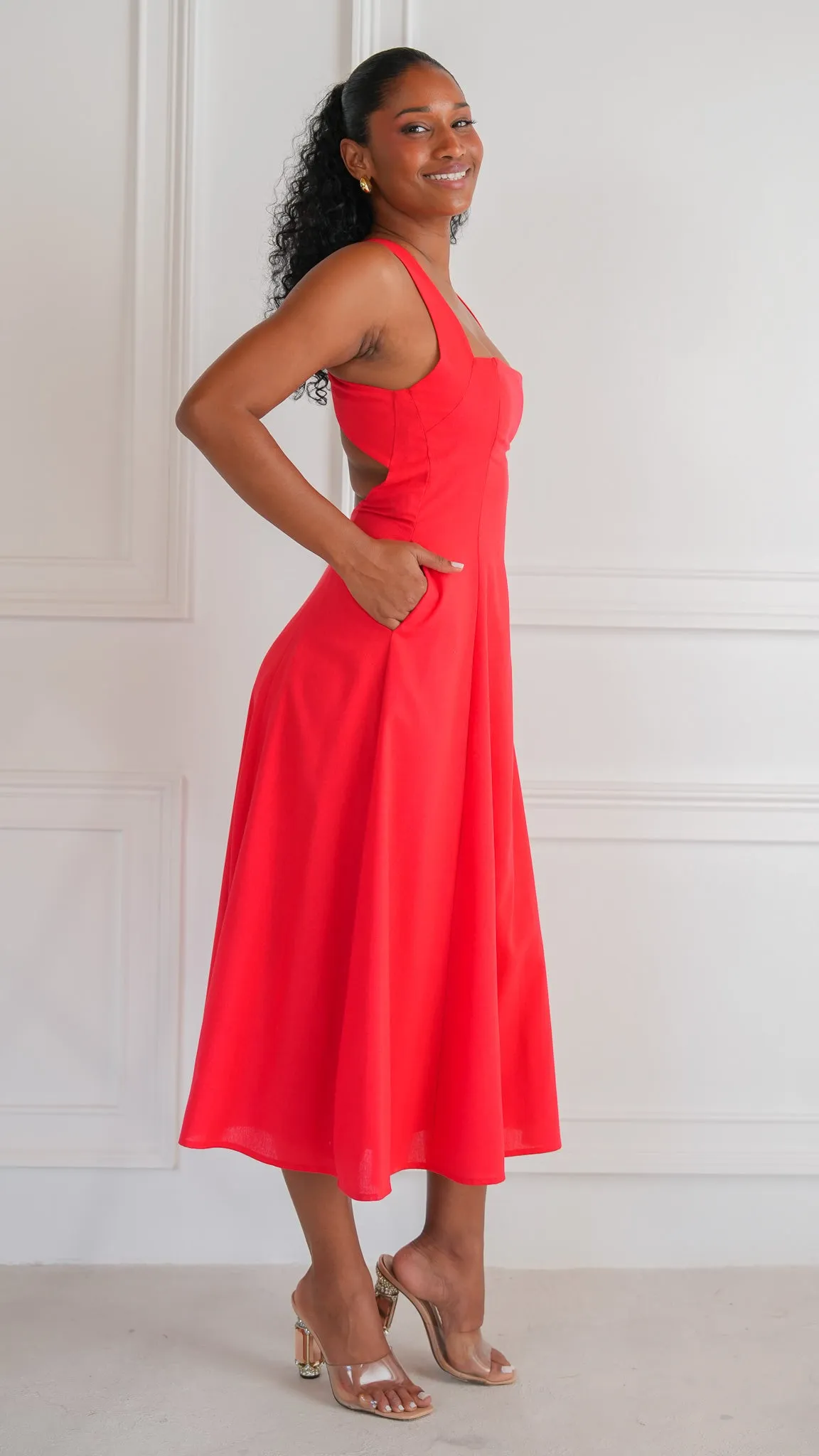 Wren Midi Dress