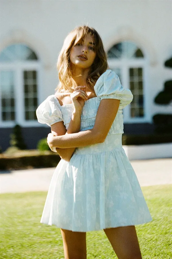 Zinnia Shirred Dress